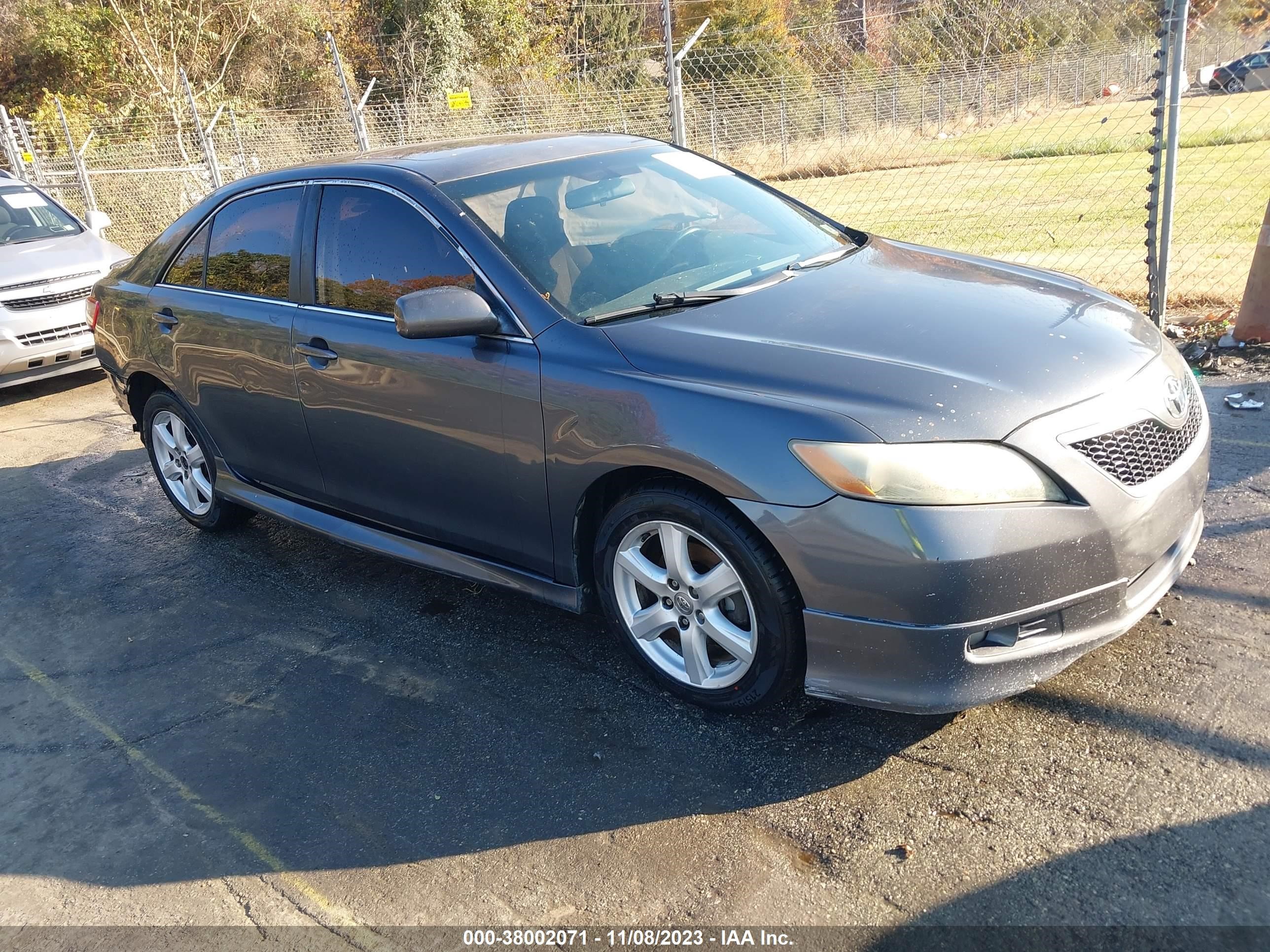 toyota camry 2009 4t1be46kx9u293658