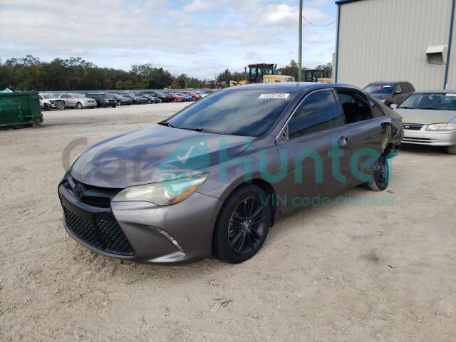 toyota camry le 2015 4t1bf1fk0fu493844