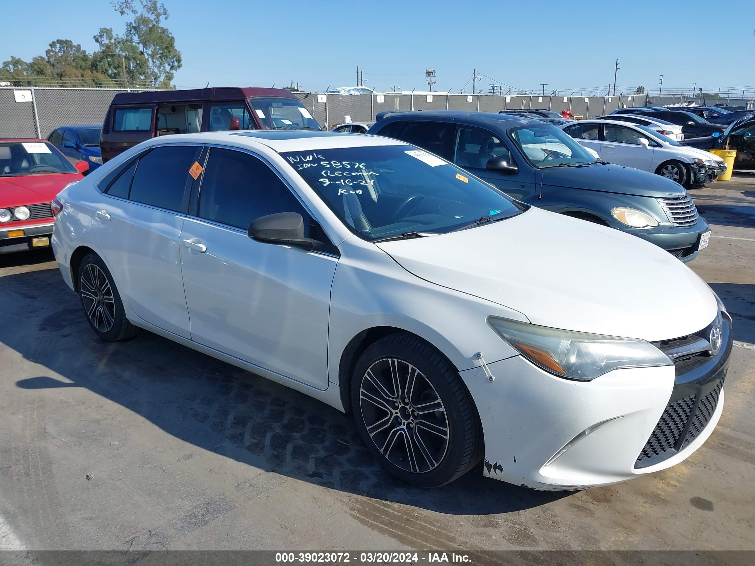 toyota camry 2016 4t1bf1fk0gu540856