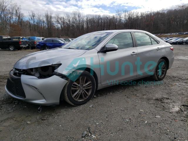 toyota camry le 2016 4t1bf1fk0gu595890
