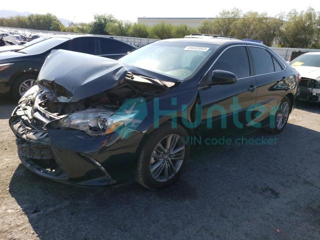 toyota camry le 2017 4t1bf1fk0hu272375