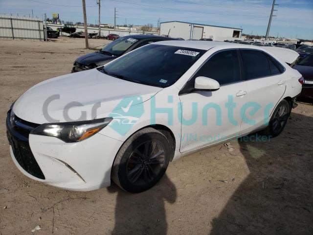 toyota camry le 2016 4t1bf1fk1gu609179