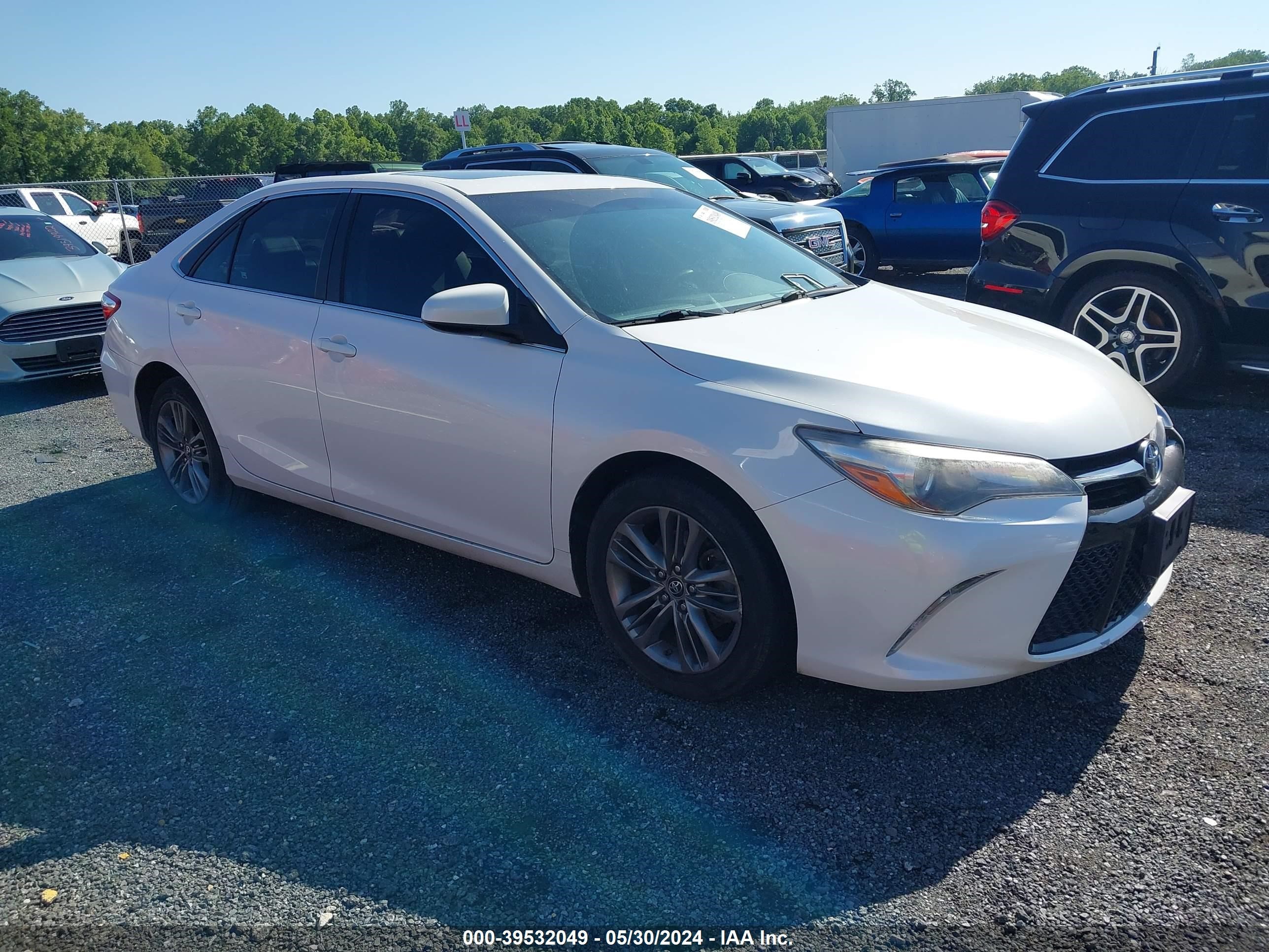 toyota camry 2017 4t1bf1fk2hu404505