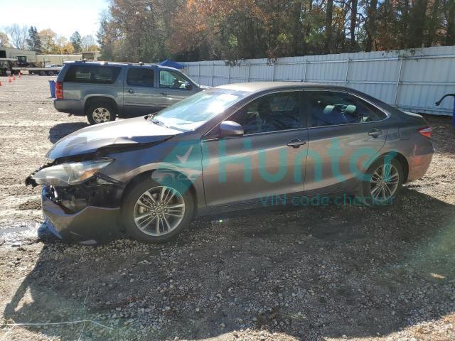 toyota camry le 2017 4t1bf1fk2hu657422