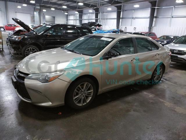 toyota camry le 2015 4t1bf1fk3fu058705