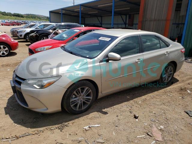 toyota camry le 2015 4t1bf1fk3fu496320