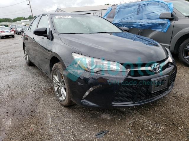 toyota camry le 2016 4t1bf1fk3gu126048
