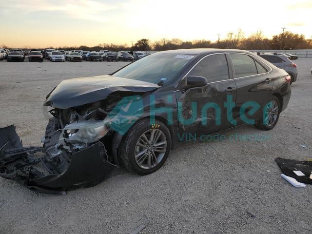 toyota camry le 2016 4t1bf1fk3gu239272
