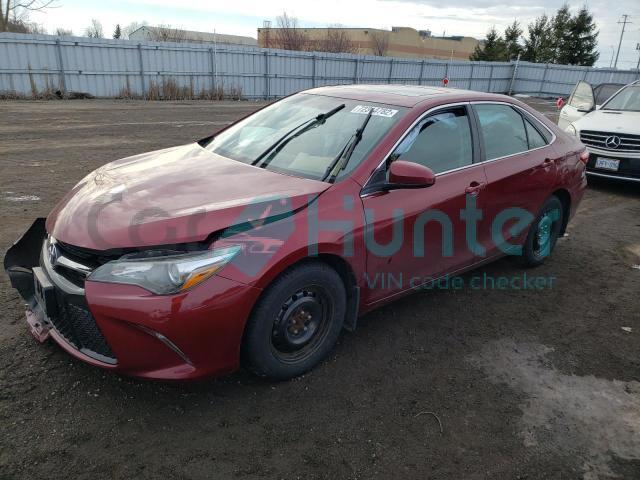 toyota camry le 2016 4t1bf1fk3gu611970