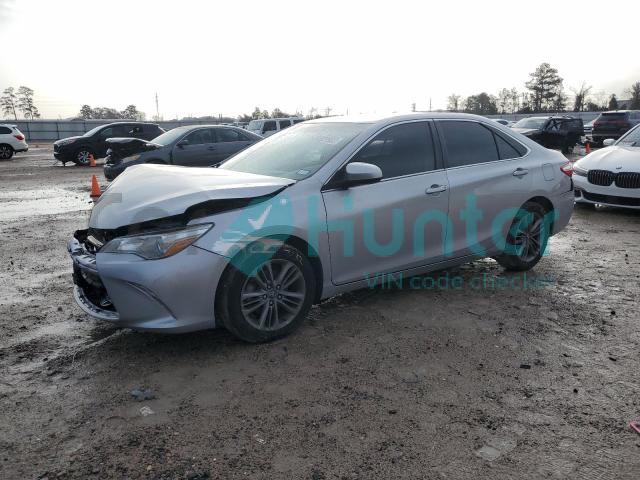 toyota camry le 2017 4t1bf1fk3hu374768