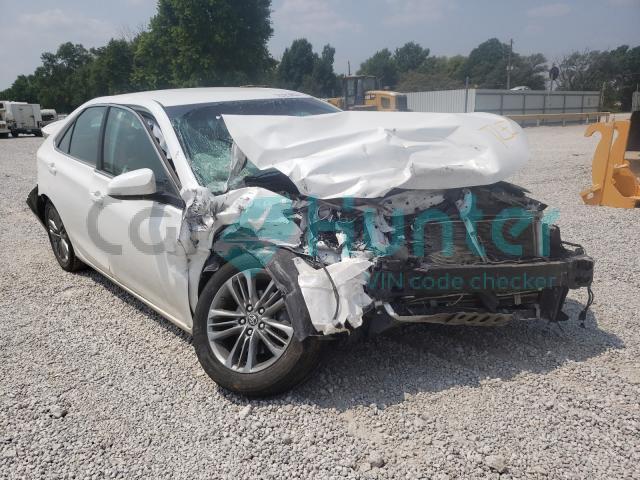 toyota camry le 2017 4t1bf1fk3hu412340