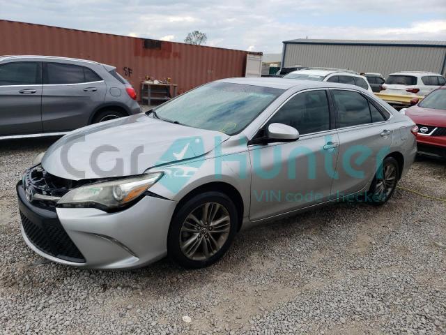 toyota camry le 2017 4t1bf1fk3hu657297