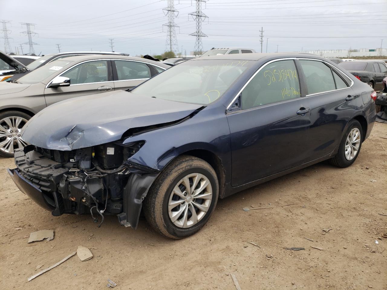 toyota camry 2017 4t1bf1fk3hu789542