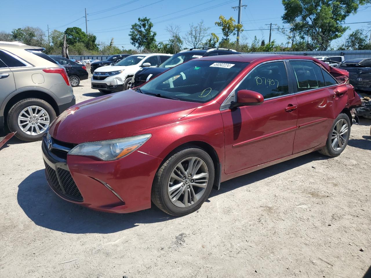 toyota camry 2017 4t1bf1fk3hu812222