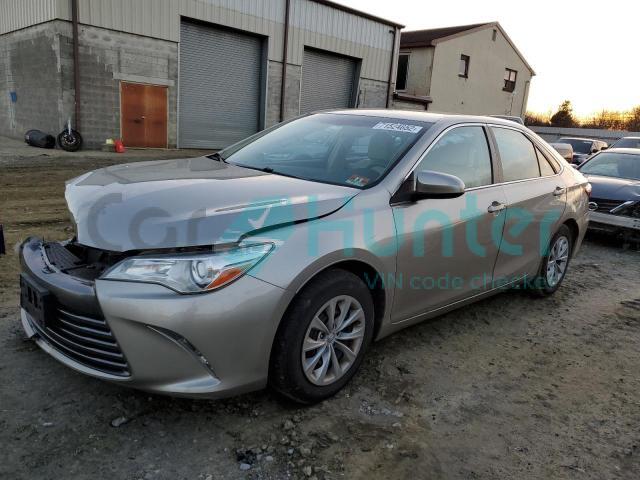 toyota camry le 2015 4t1bf1fk4fu111489