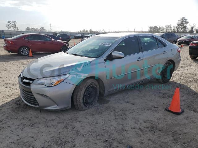 toyota camry le 2017 4t1bf1fk4hu678398