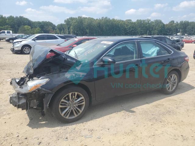 toyota camry le 2017 4t1bf1fk4hu716907