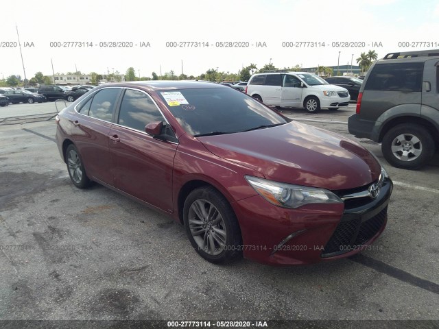 toyota camry 2017 4t1bf1fk4hu766500