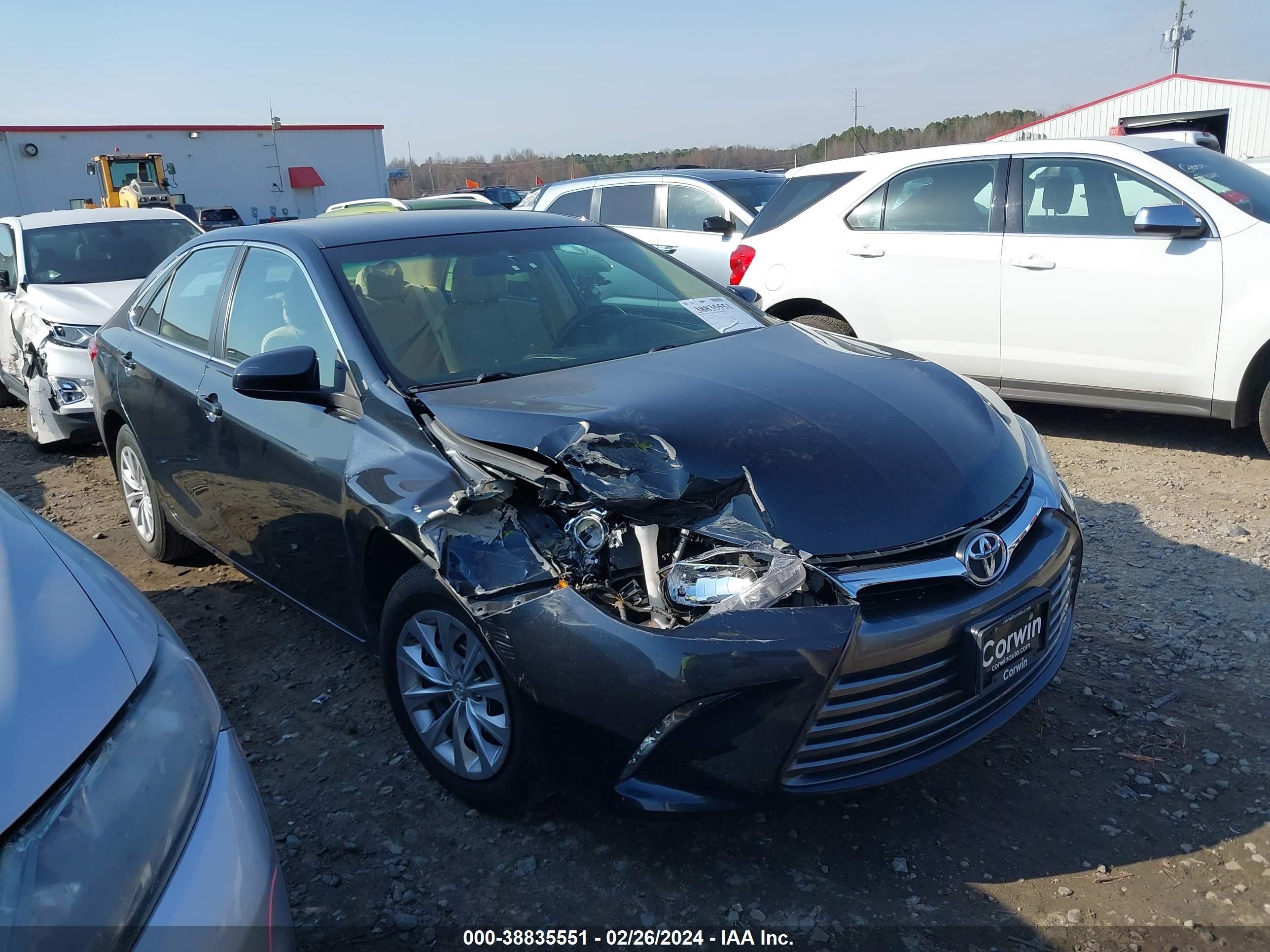 toyota camry 2017 4t1bf1fk4hu783328