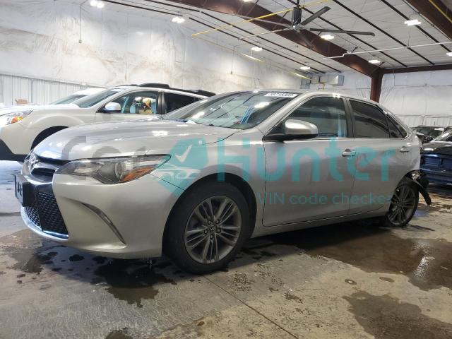 toyota camry le 2016 4t1bf1fk5gu249737