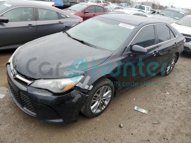 toyota camry le 2017 4t1bf1fk5hu355963