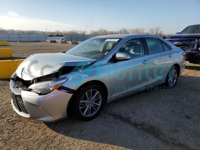 toyota camry le 2017 4t1bf1fk5hu377011