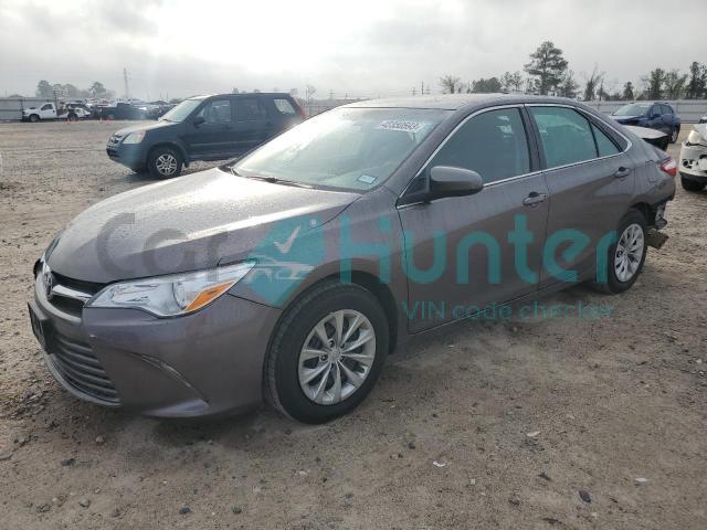 toyota camry le 2017 4t1bf1fk5hu412551