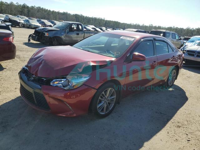 toyota camry le 2017 4t1bf1fk5hu717368