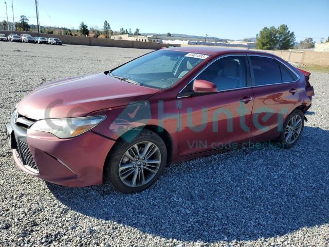 toyota camry le 2017 4t1bf1fk5hu745364