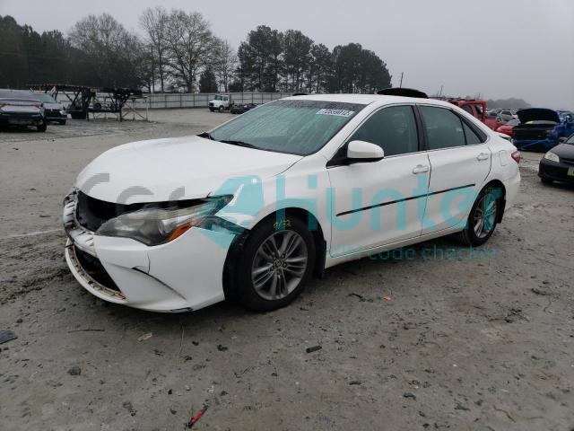 toyota camry le 2016 4t1bf1fk6gu117649