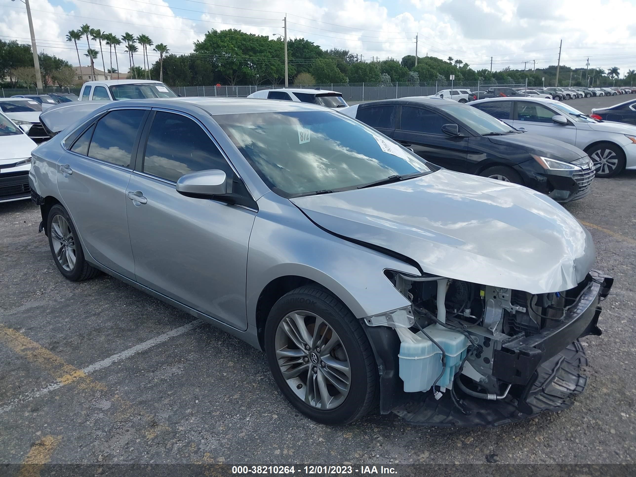 toyota camry 2016 4t1bf1fk6gu238746