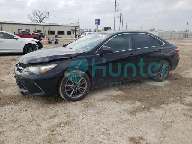 toyota camry le 2016 4t1bf1fk6gu256003
