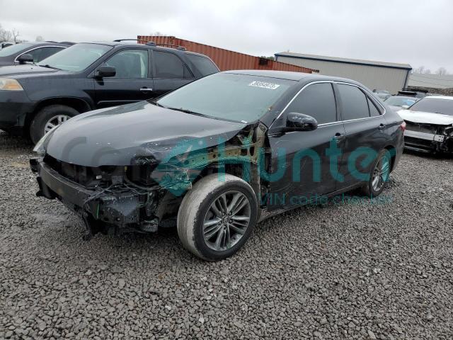 toyota camry le 2017 4t1bf1fk6hu422425