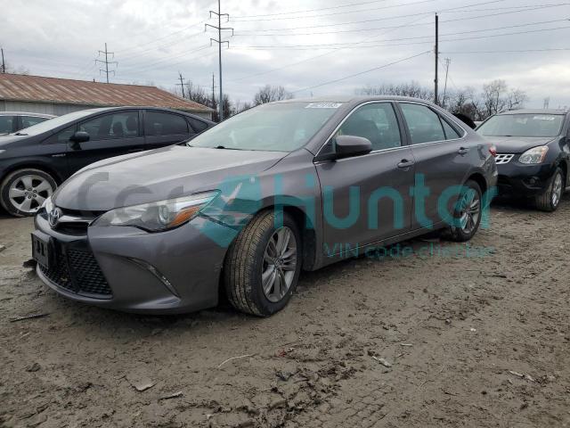 toyota camry le 2017 4t1bf1fk6hu653079