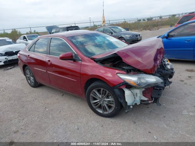 toyota camry 2017 4t1bf1fk6hu754994