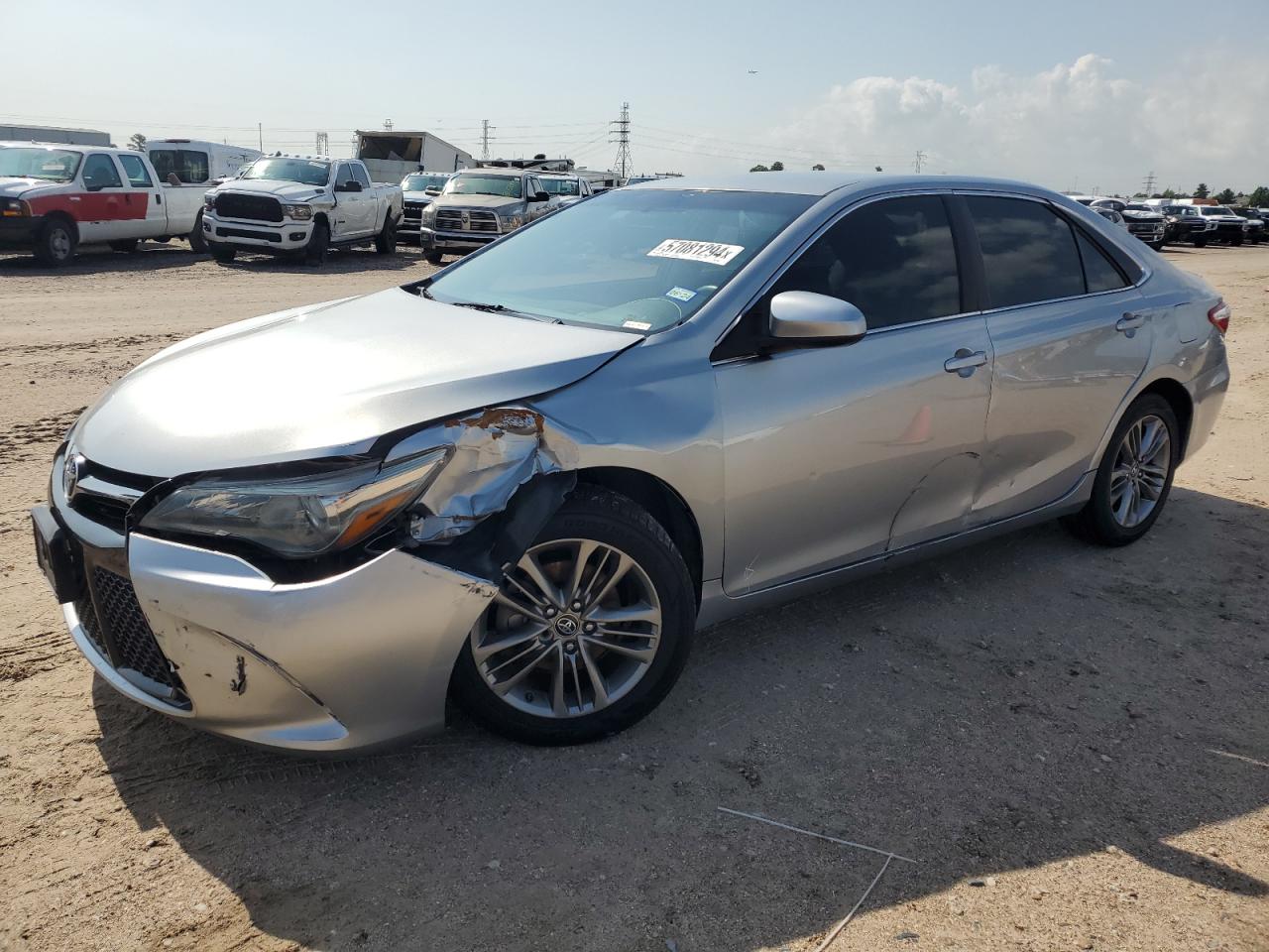 toyota camry 2017 4t1bf1fk6hu780527