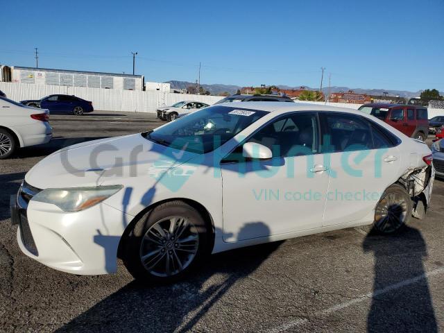 toyota camry le 2016 4t1bf1fk7gu158176