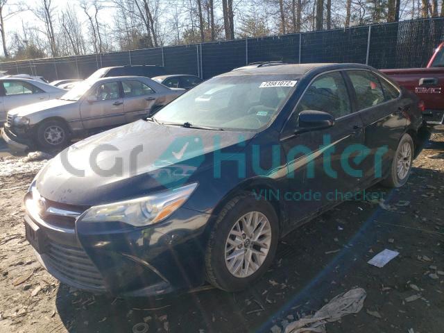 toyota camry le 2016 4t1bf1fk7gu256981