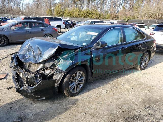 toyota camry le 2016 4t1bf1fk7gu533290