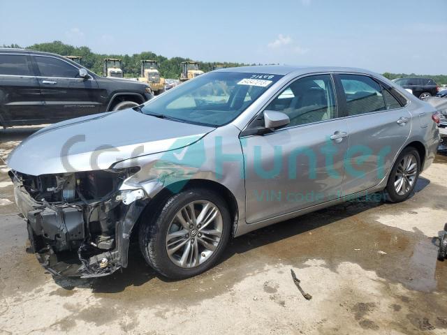 toyota camry le 2017 4t1bf1fk7hu749738
