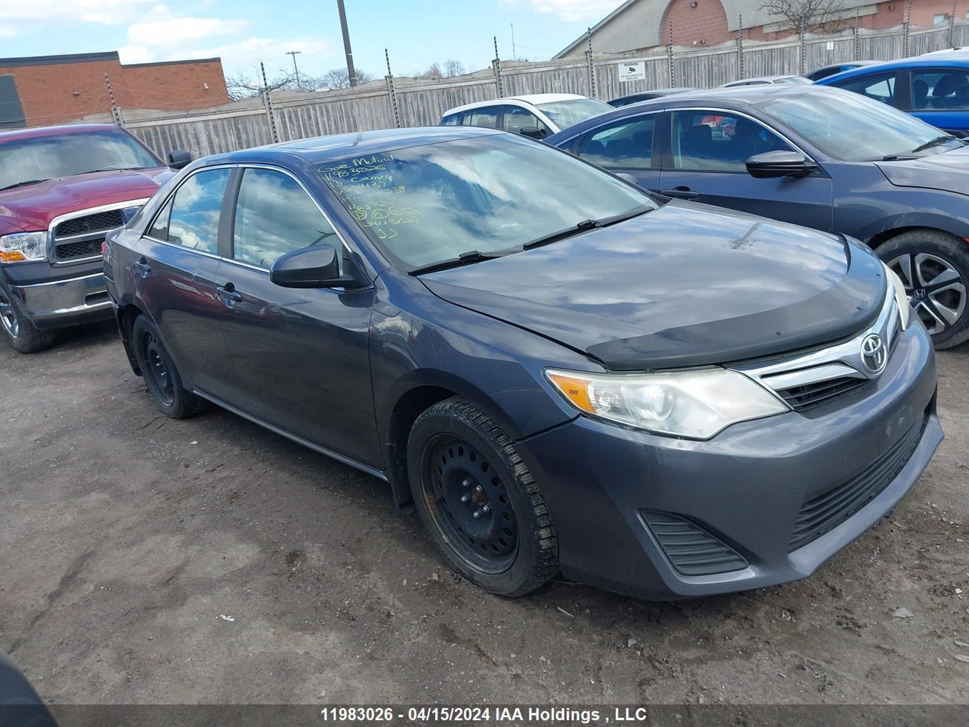 toyota camry 2013 4t1bf1fk8du641137