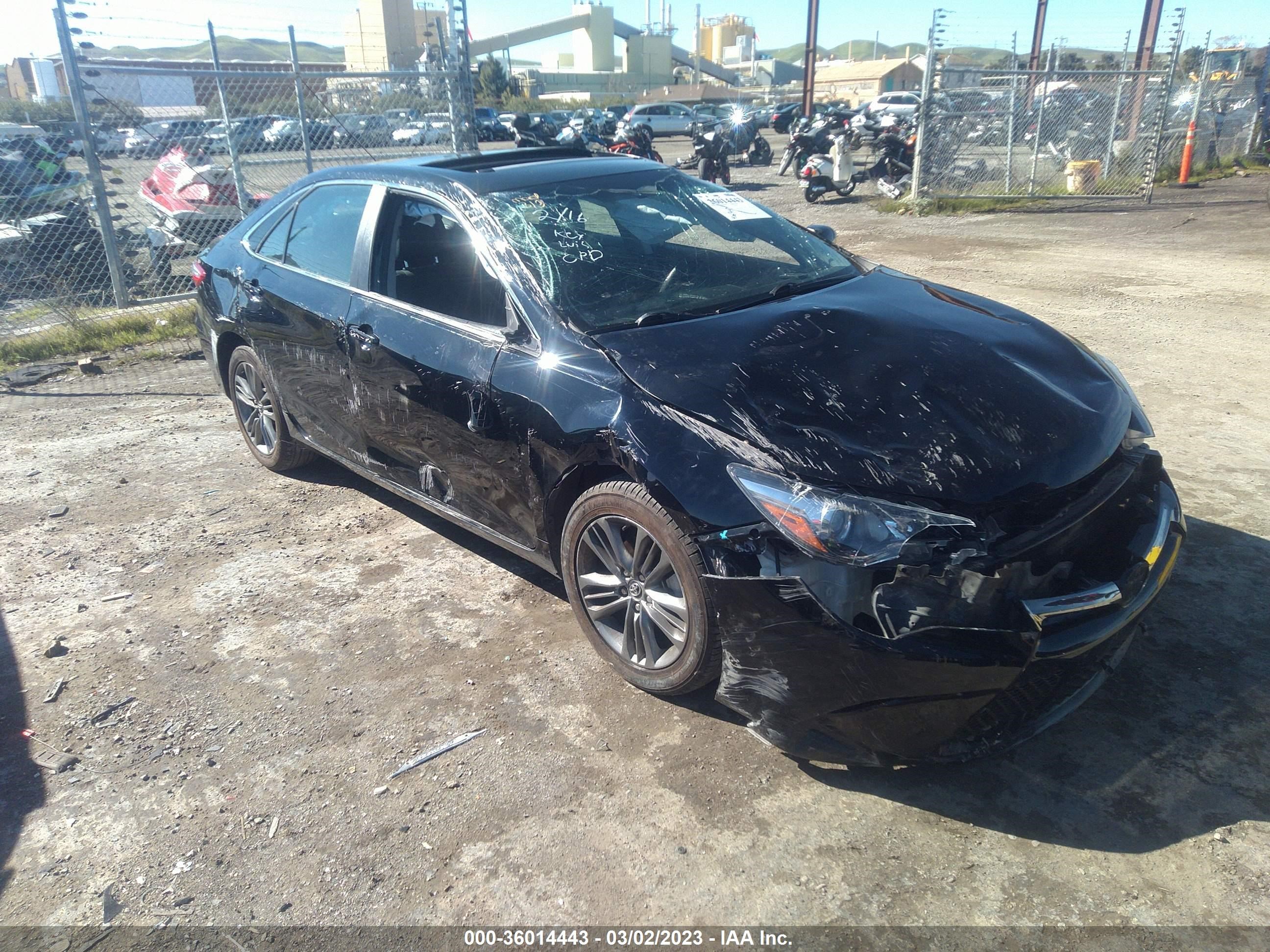 toyota camry 2016 4t1bf1fk8gu257671