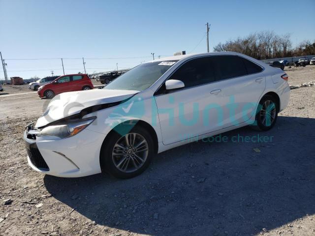 toyota camry le 2016 4t1bf1fk8gu510360
