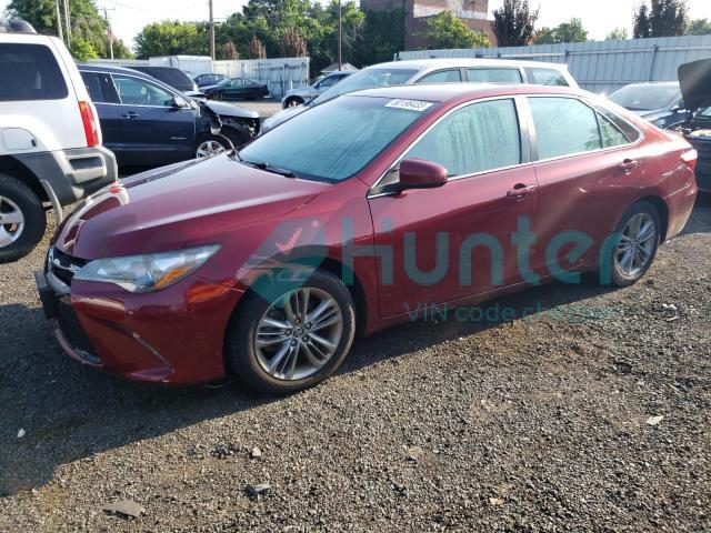 toyota camry le 2016 4t1bf1fk8gu520161