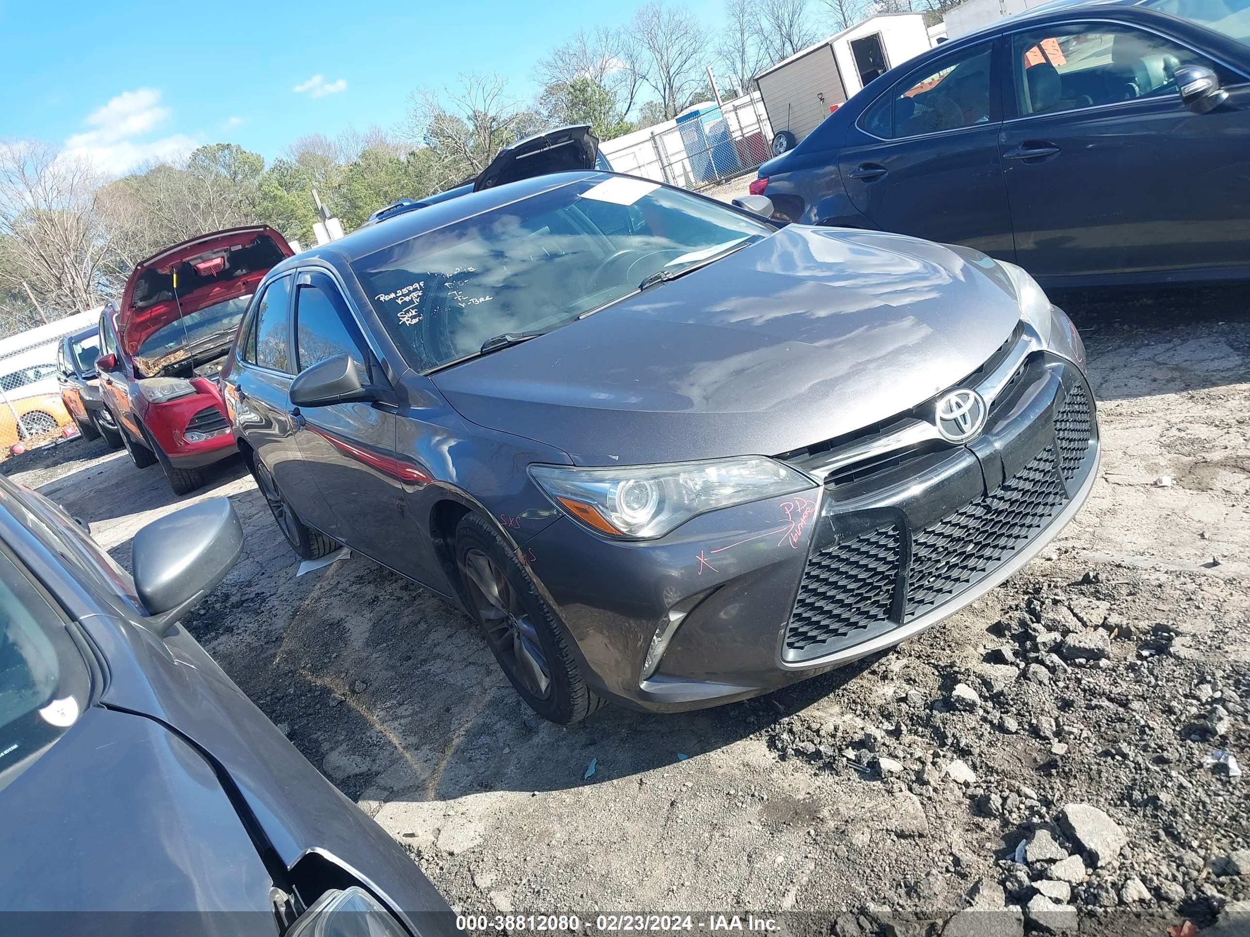 toyota camry 2017 4t1bf1fk8hu278991