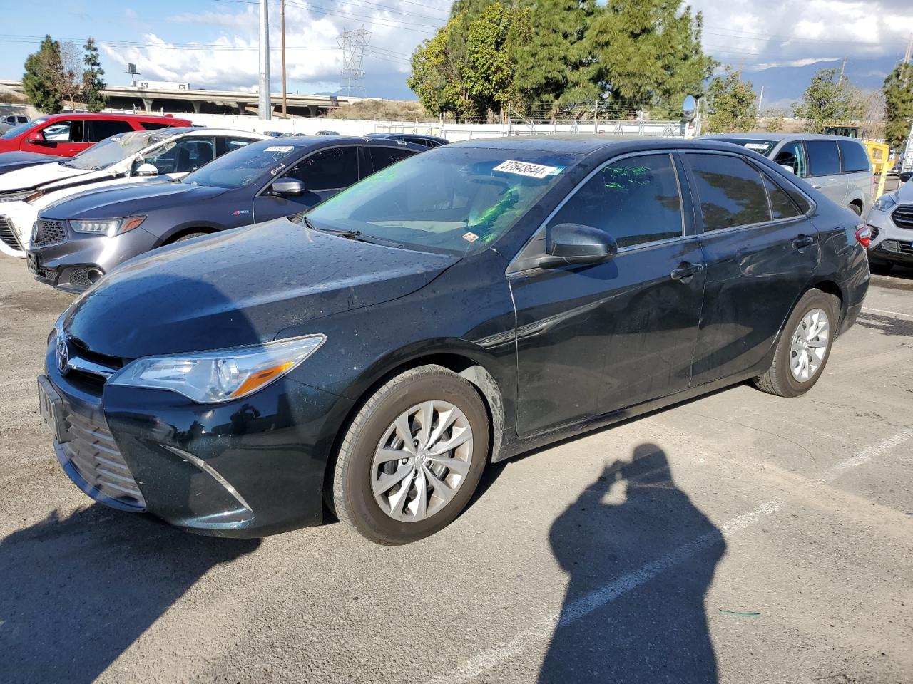 toyota camry 2017 4t1bf1fk8hu349025