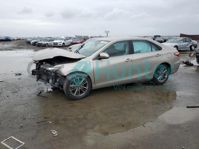 toyota camry le 2017 4t1bf1fk8hu414407