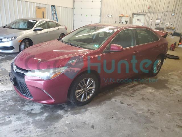 toyota camry le 2017 4t1bf1fk8hu681420