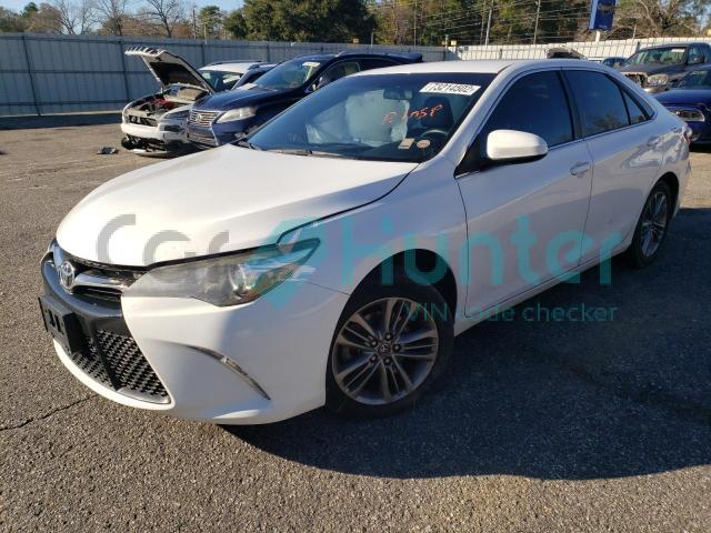 toyota camry le 2017 4t1bf1fkxhu416420