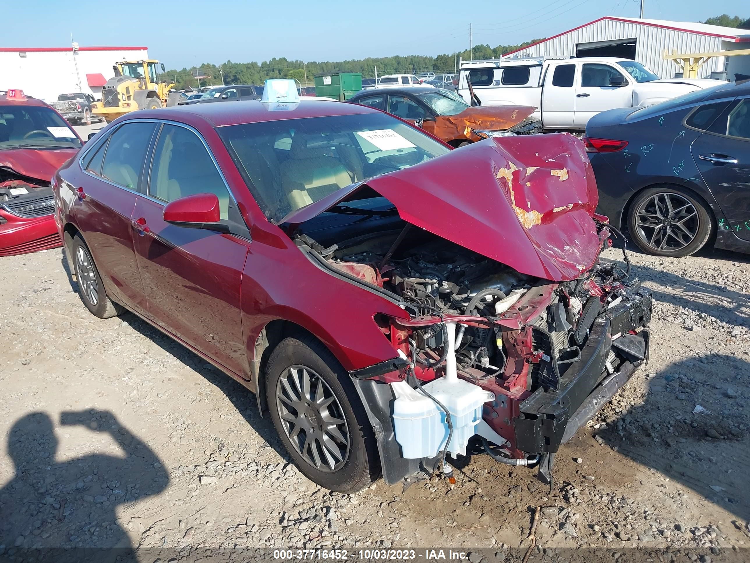 toyota camry 2017 4t1bf1fkxhu680544